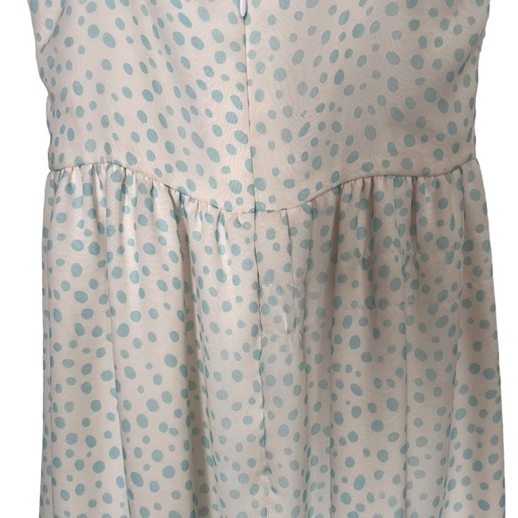 Fiandaca Vintage Polka Dot 100% Silk Dress - Picture 8 of 16